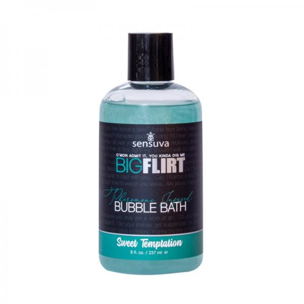 Big Flirt Sweet Temptation Bubble Bath 8 Oz. - Sensuva