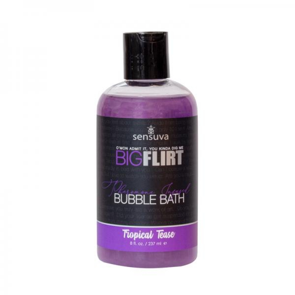 Big Flirt Tropical Tease Bubble Bath 8 Oz. - Sensuva