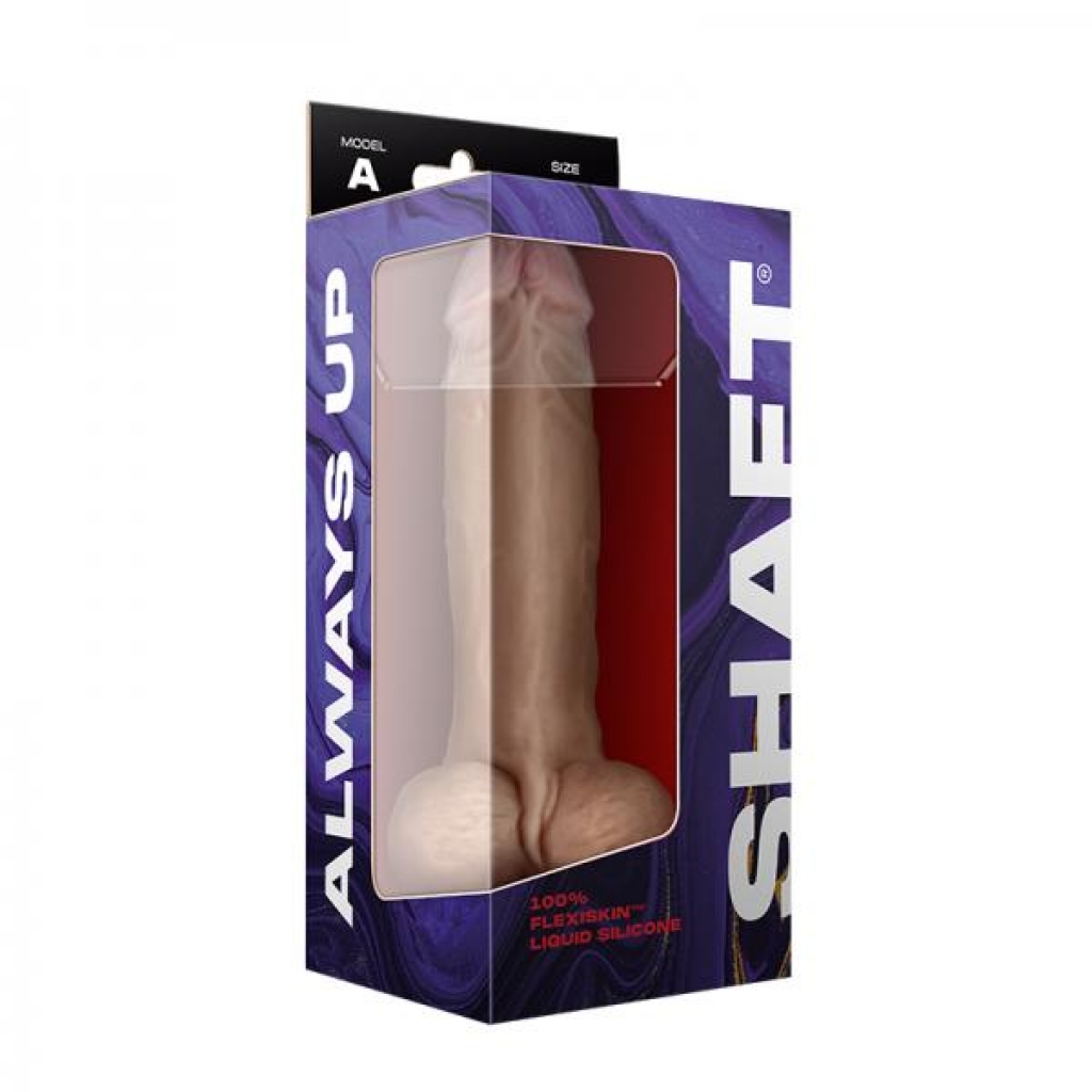 Shaft Model A Liquid Silicone Dong with Balls - 9.5 In. Pine