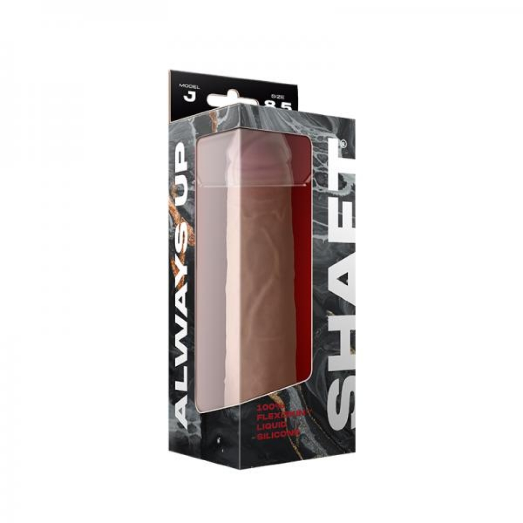 Shaft Model J Liquid Silicone Dong 8.5 In. Pine - Shaft