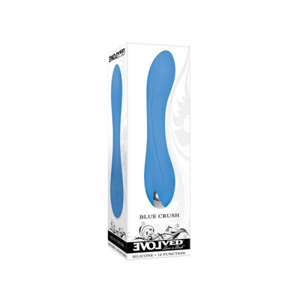 Evolved Blue Crush Silicone Rechargeable Blue - Evolved