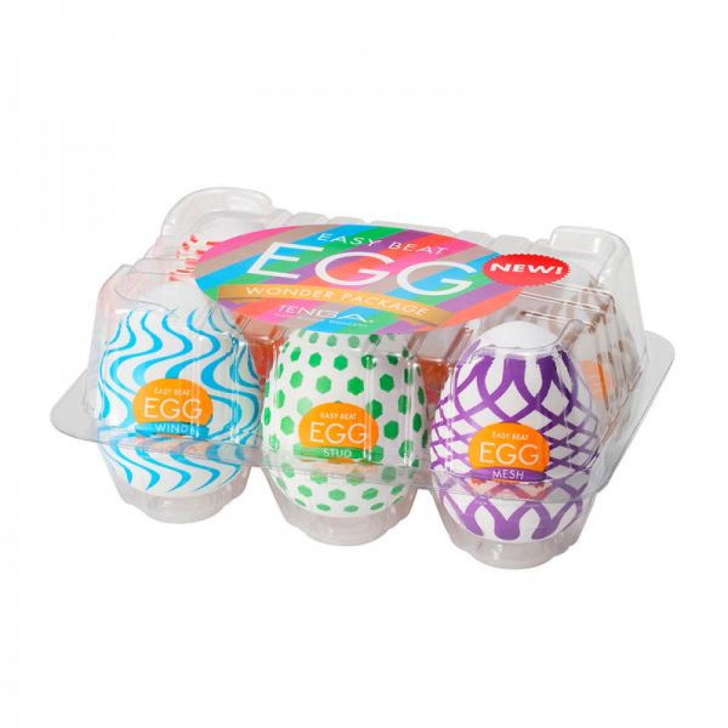 Tenga Egg Variety Pack Wonder 6 Pcs - Tenga