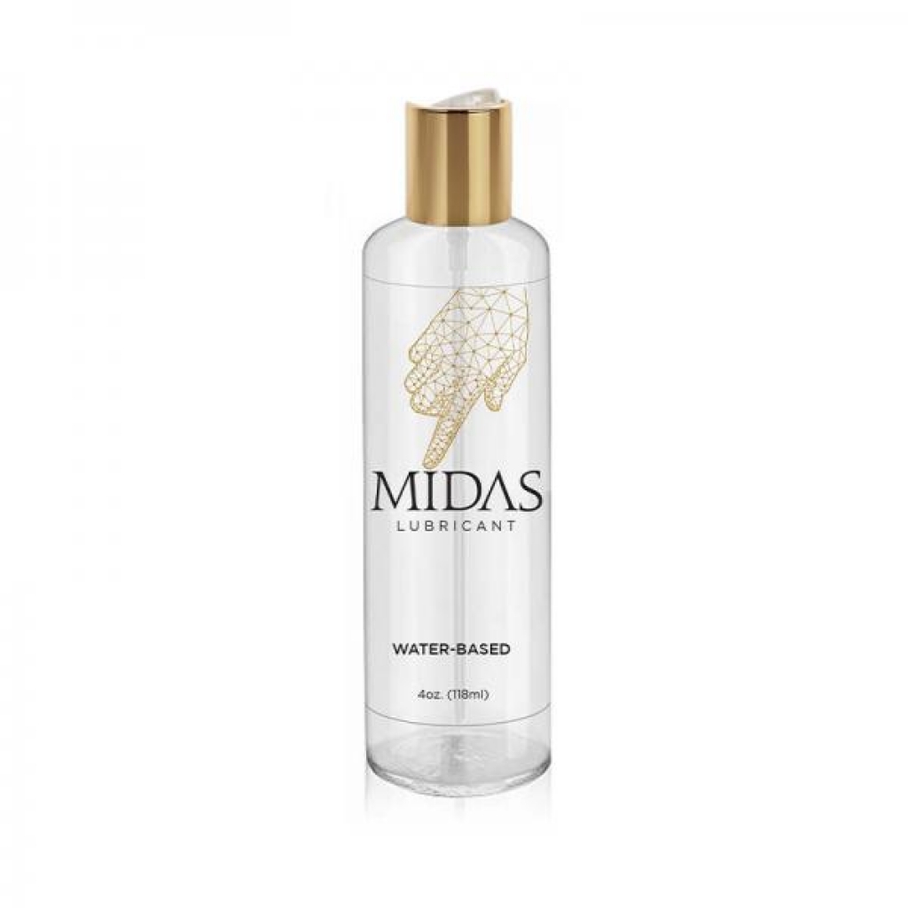 Midas Lubricant 4 Oz. 510k Water-based Lube - Little Genie