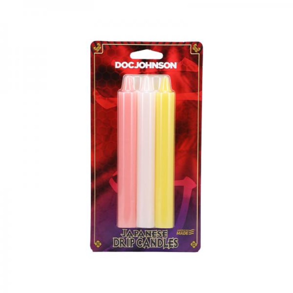 Japanese Drip Candles 3-pack - Exotic Sensation Play