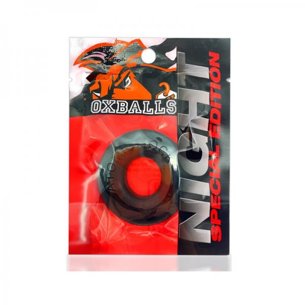 Oxballs Do-nut-2 Cockring Plus+silicone Special Edition Night - Oxballs