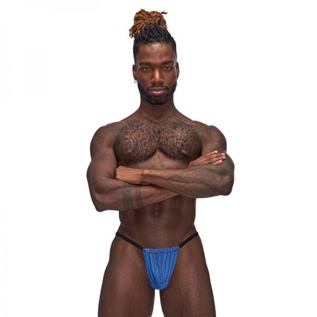 Mp Sexagon Posing Strap Royal 1s - Male Power