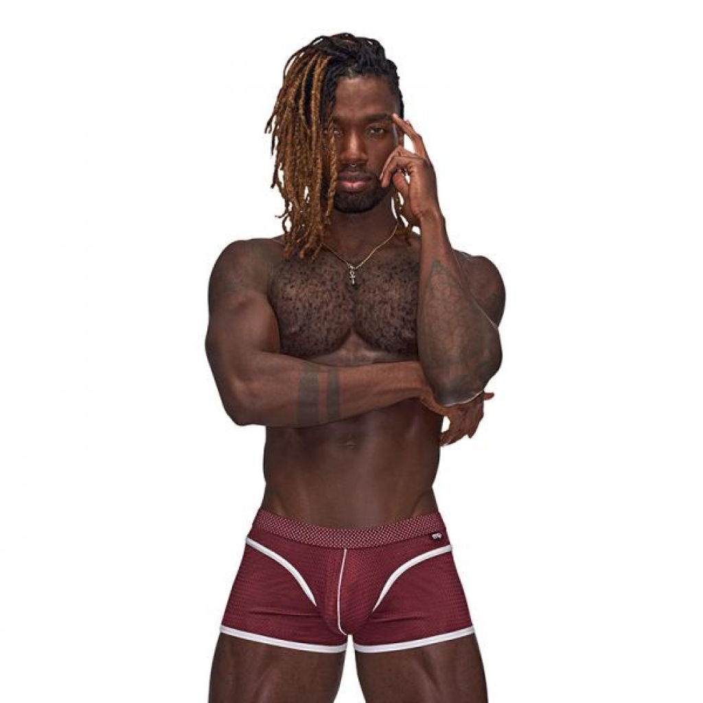 MP Sport Mesh Sport Mini Short - Burgundy M