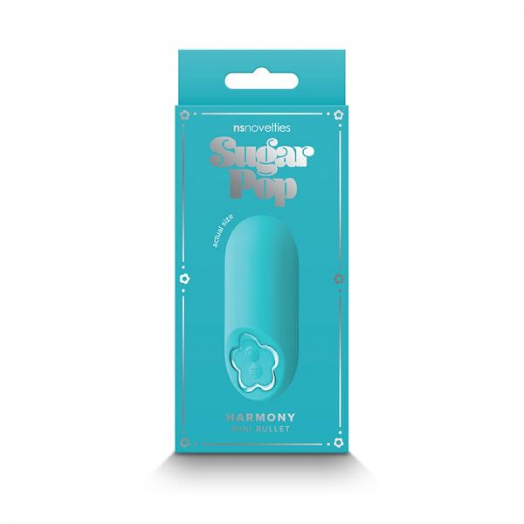 Sugar Pop Harmony Mini Bullet Teal - Ns Novelties