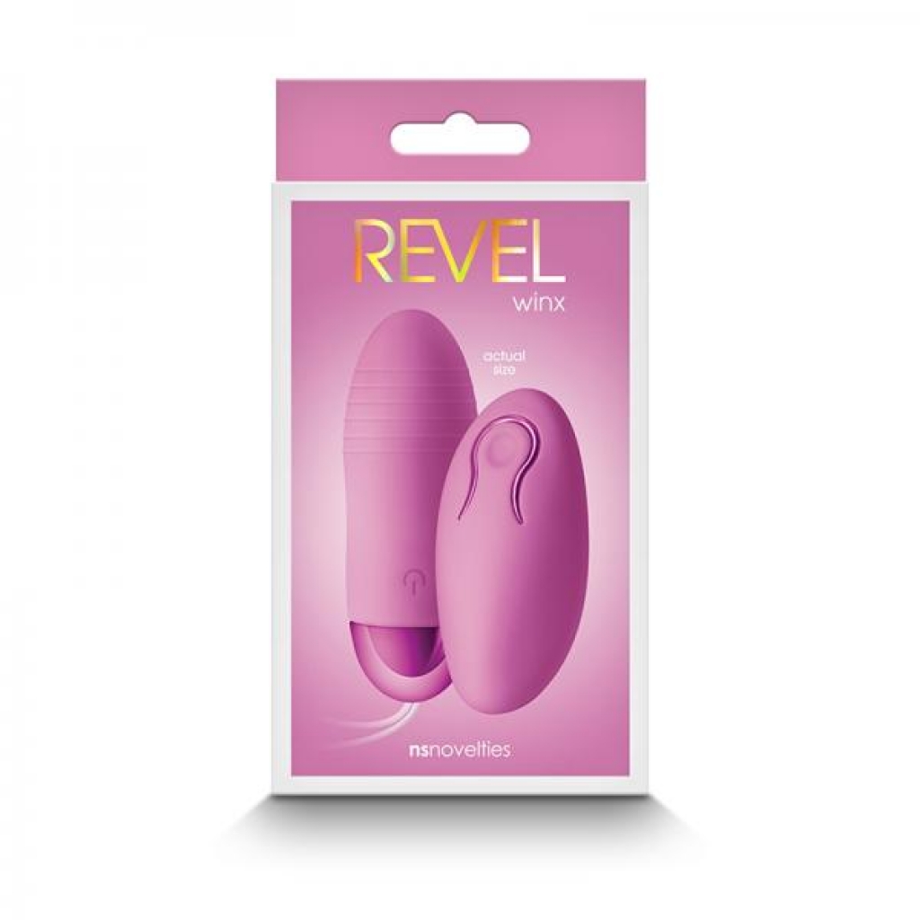 Revel Winx Insertable Remote Vibrating Bullet - Pink