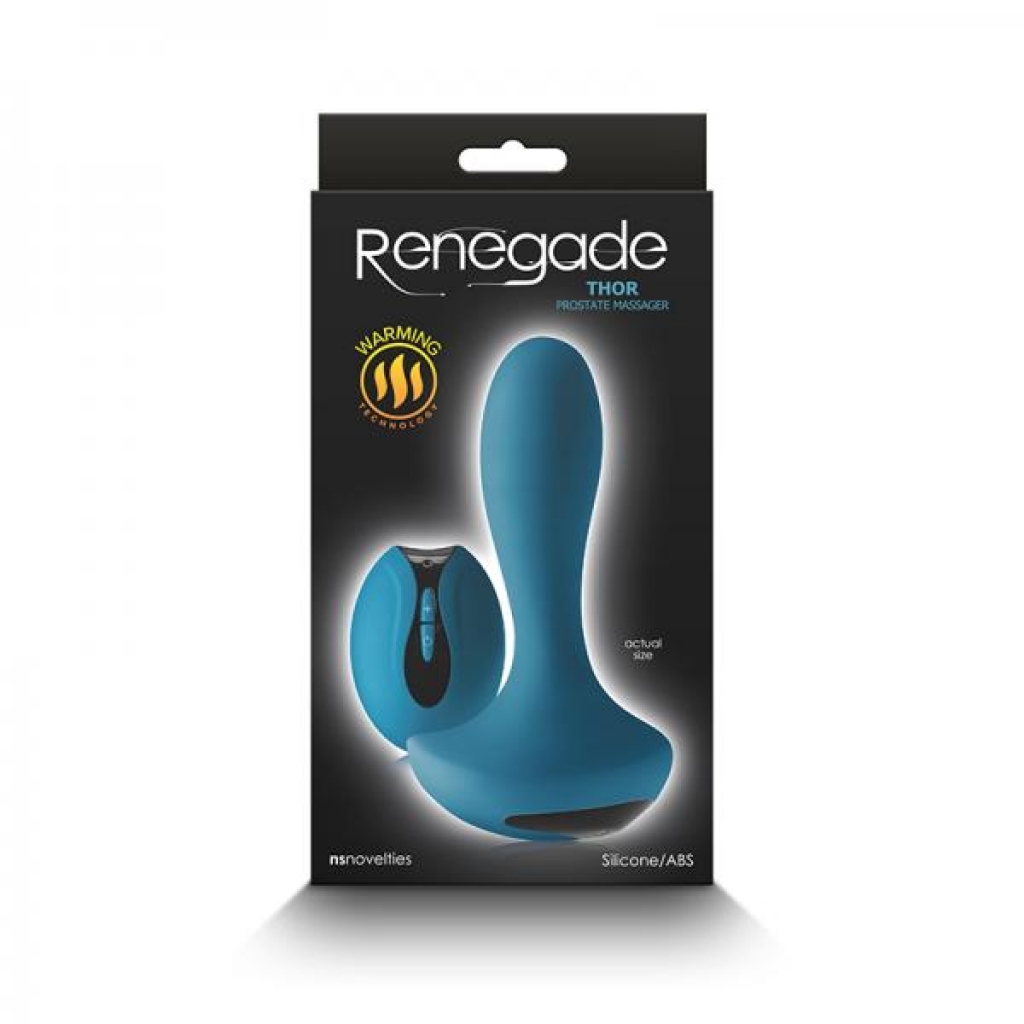 Renegade Thor Prostate Massager Teal - Ns Novelties