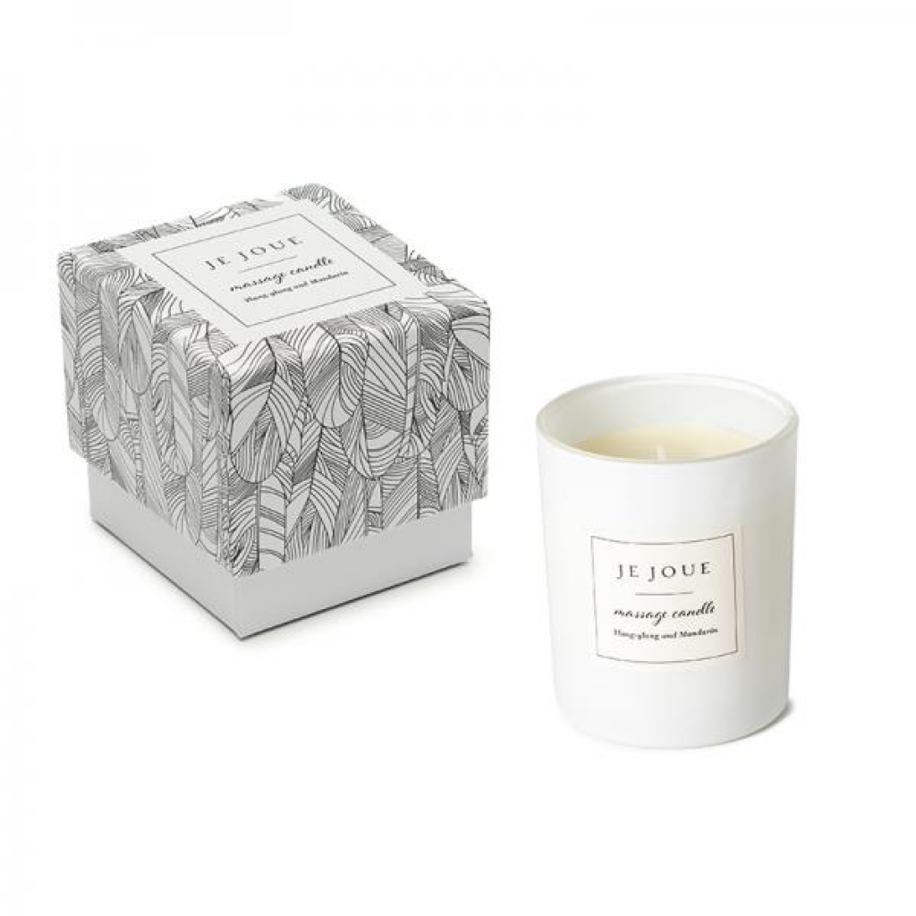 Je Joue Ylang Ylang Mandarin Massage Candle - Je Joue