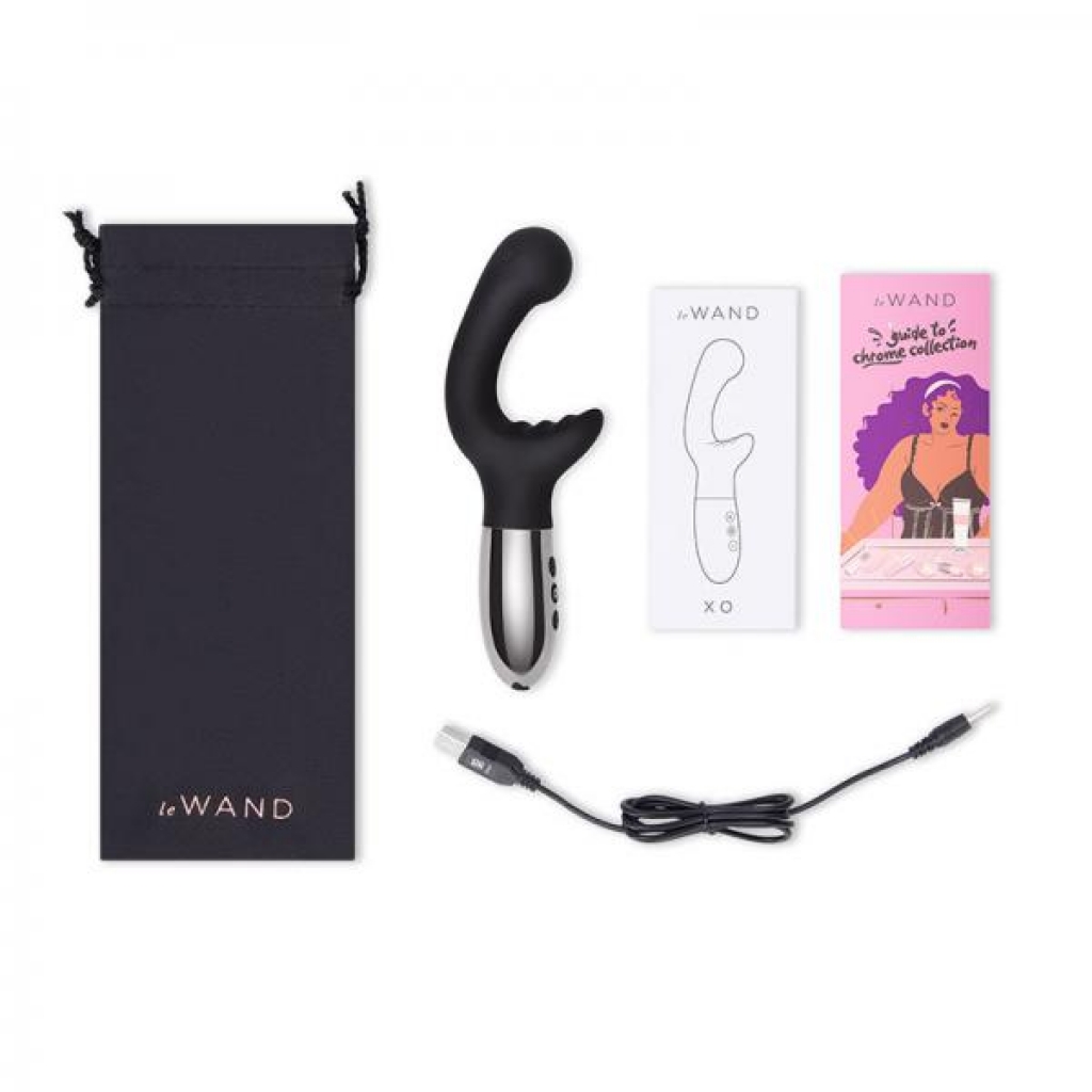 Le Wand Xo Double-motor Wave Rechargeable Vibrator Black - Le Wand