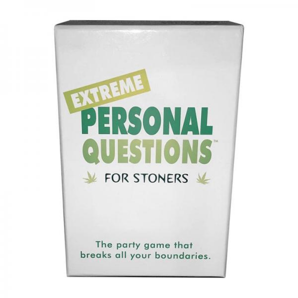 Extreme Personal Questions For Stoners - Kheper Games