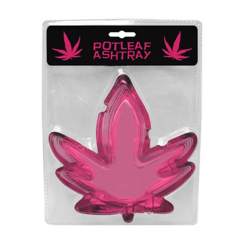 Pink Pot Leaf Ashtray - Kheper Games