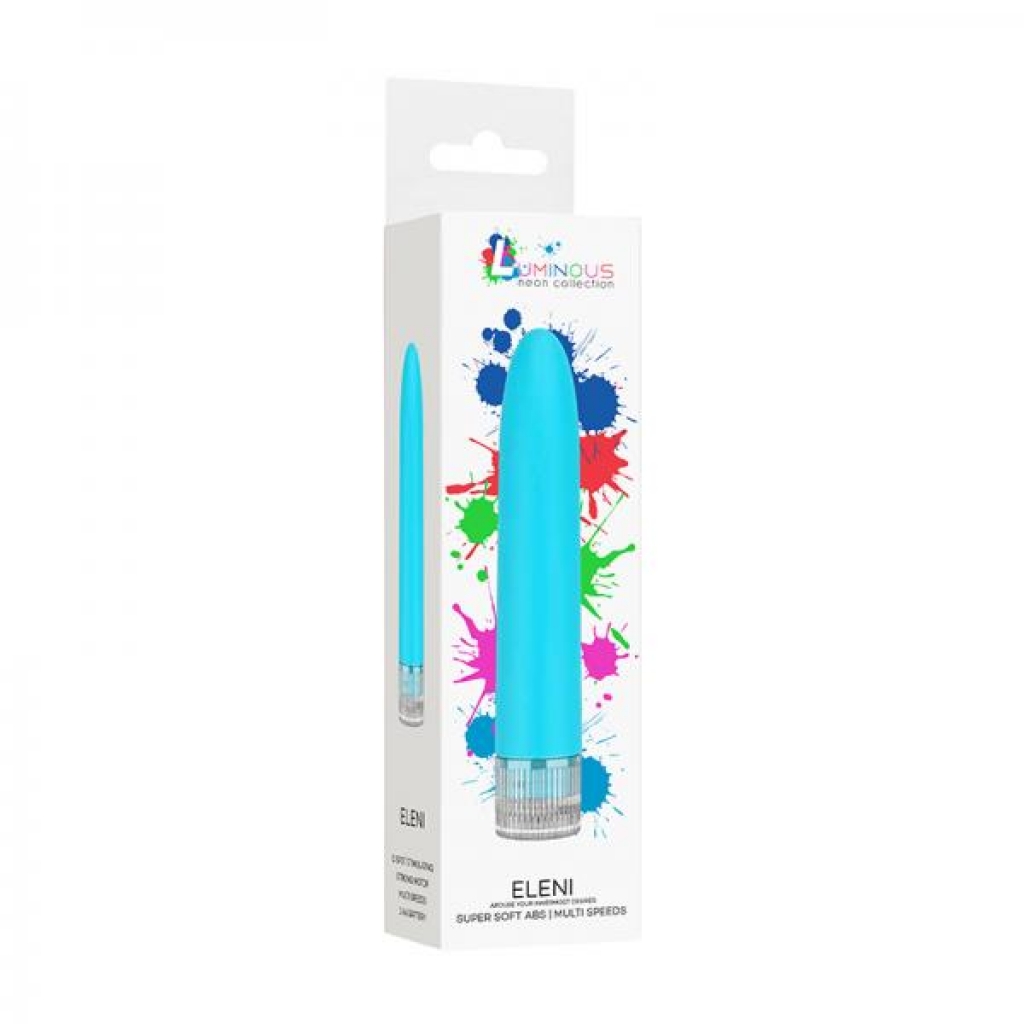 Luminous Eleni Super-soft Abs Multi-speed Vibrator Turquoise - Shots America Llc