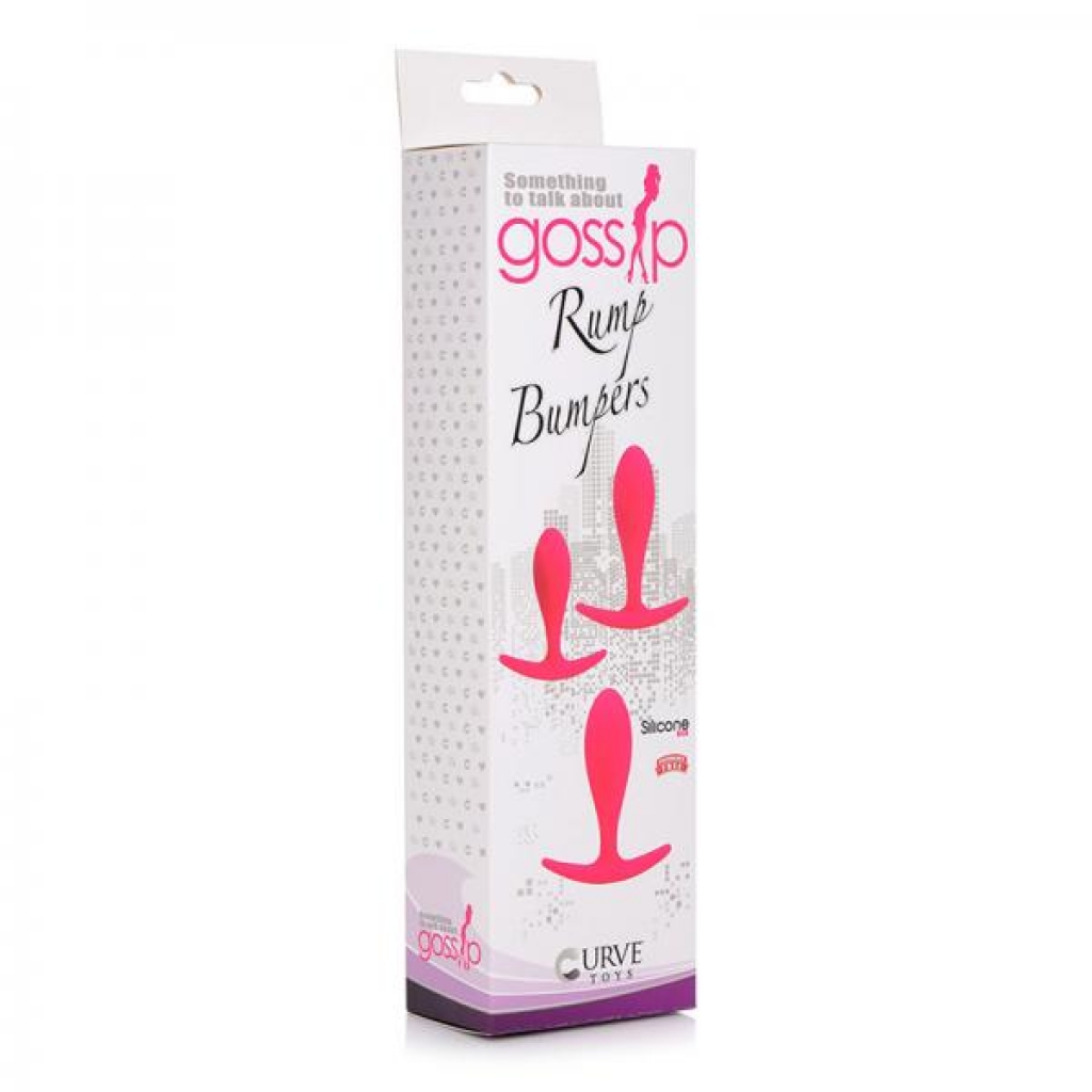 Gossip Rump Bumpers Anal Training Set Magenta - Curve Novelties