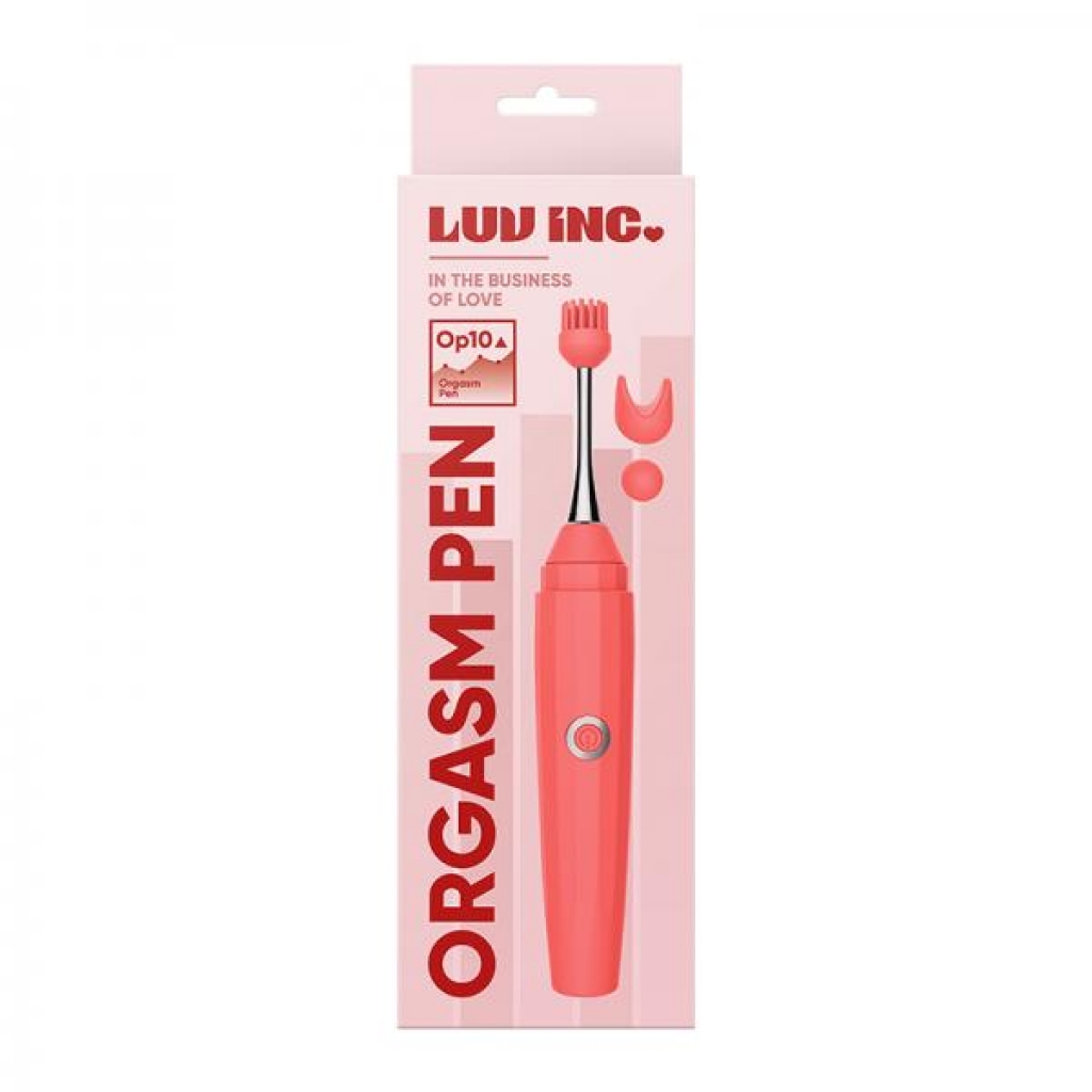 Luv Inc Op10 Orgasm Pen Coral - Luv Inc.