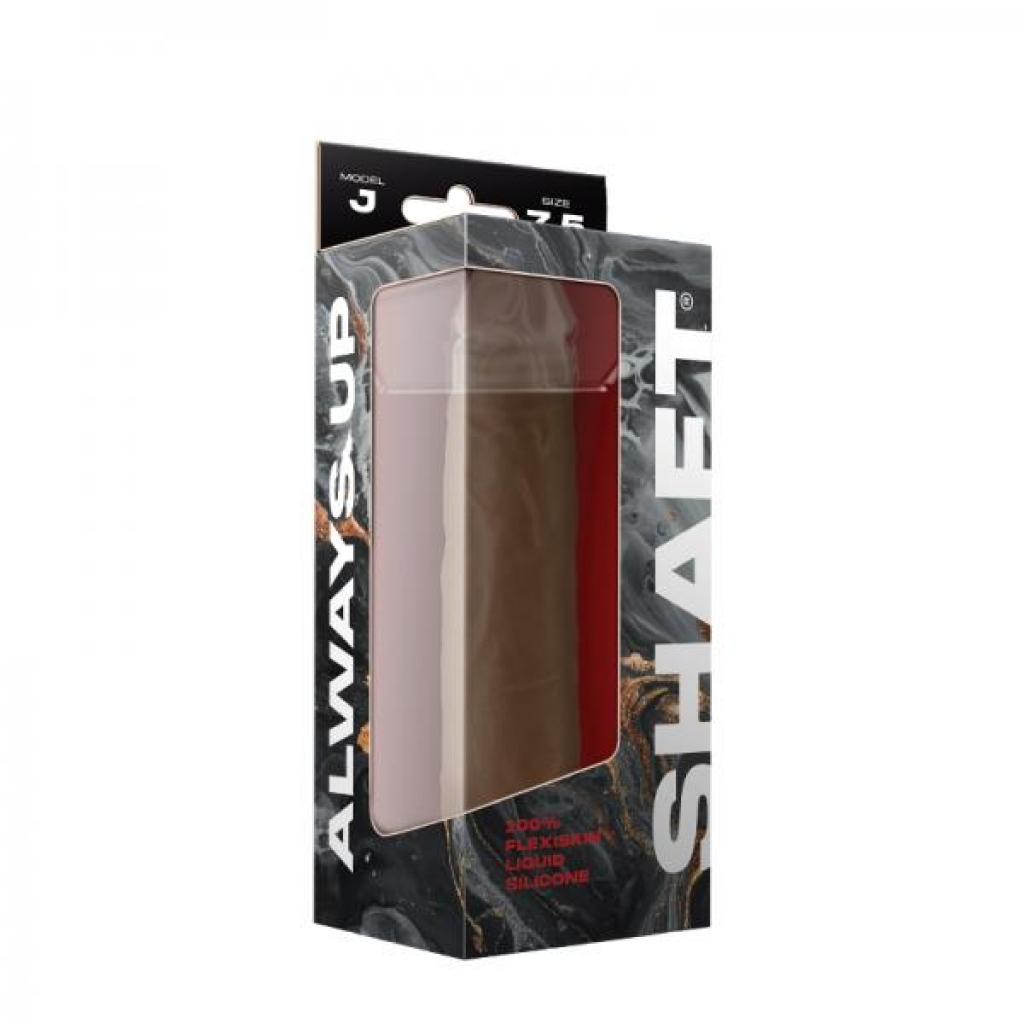 Shaft Model J Liquid Silicone Dong 7.5 In. Oak - Vvole