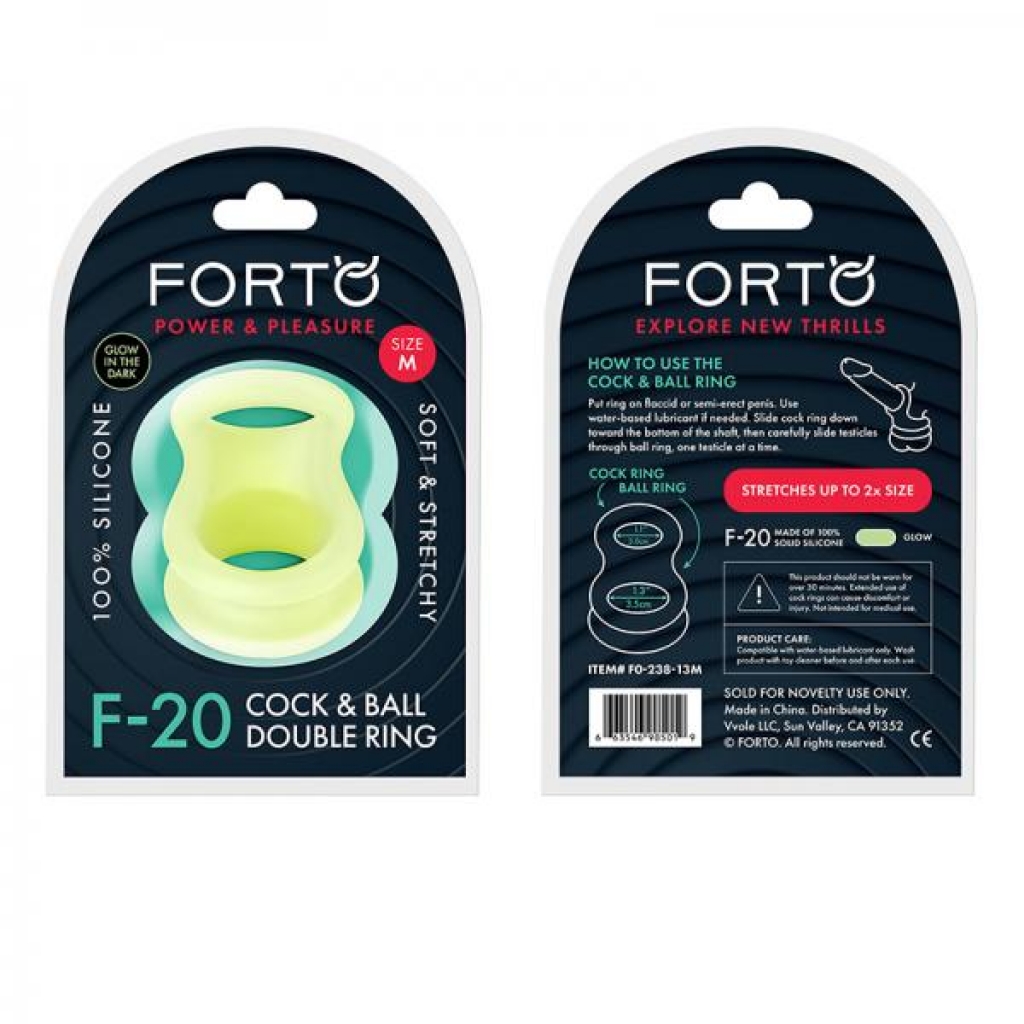 Forto F-20 Balls Stretcher - Glow-in-the-Dark