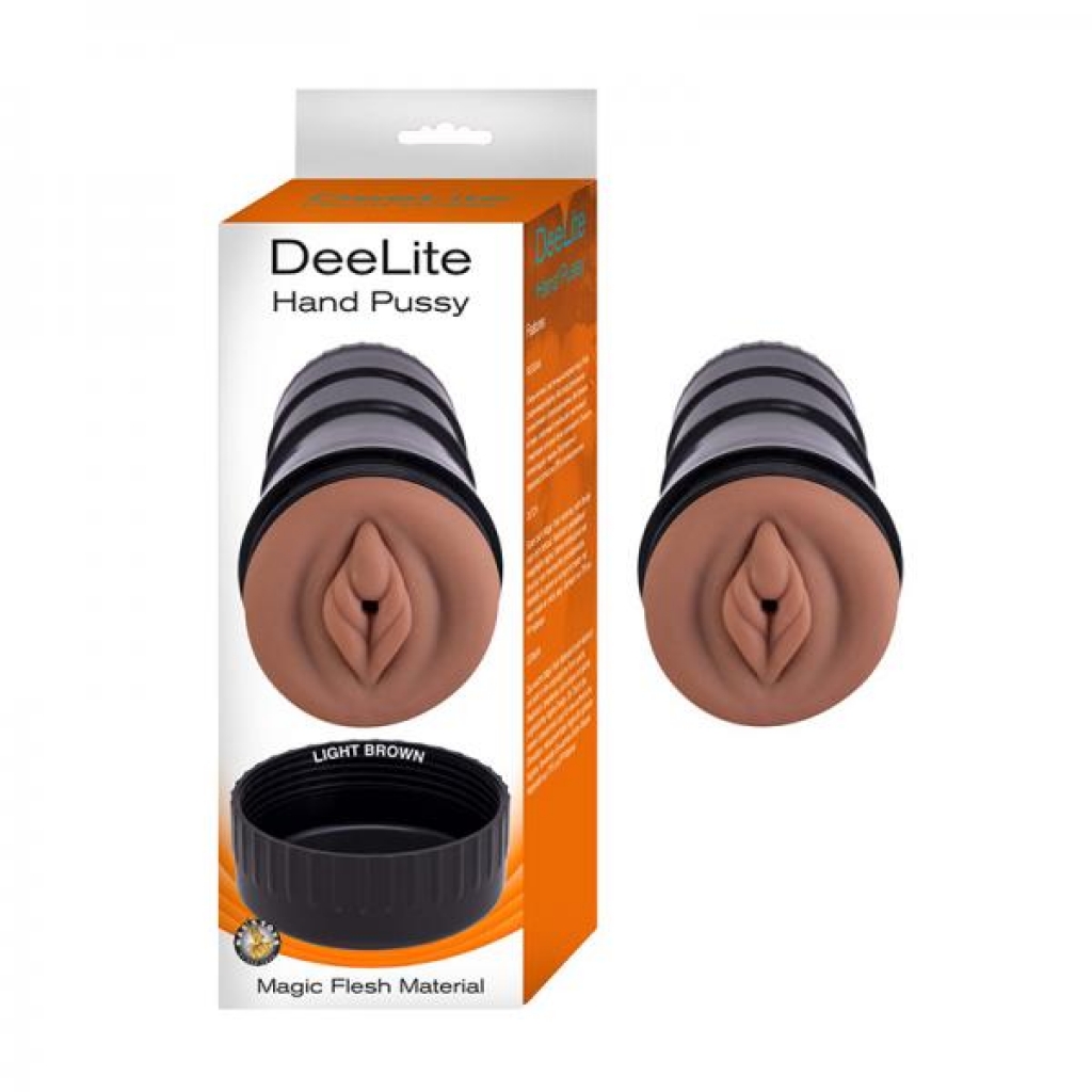 Deelite Hand Pussy Light Brown - Nasstoys