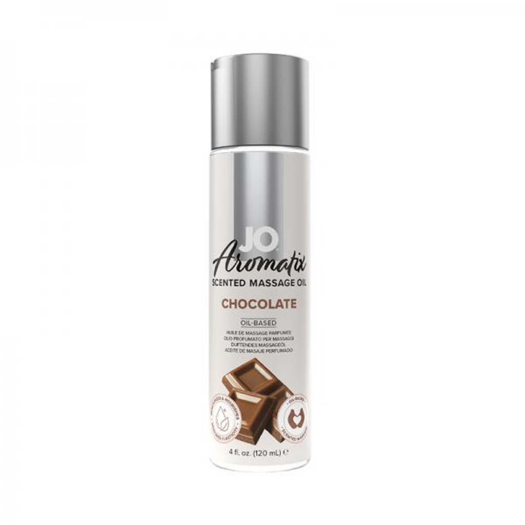 Jo Aromatix Chocolate Massage Oil 4 Oz. - System Jo