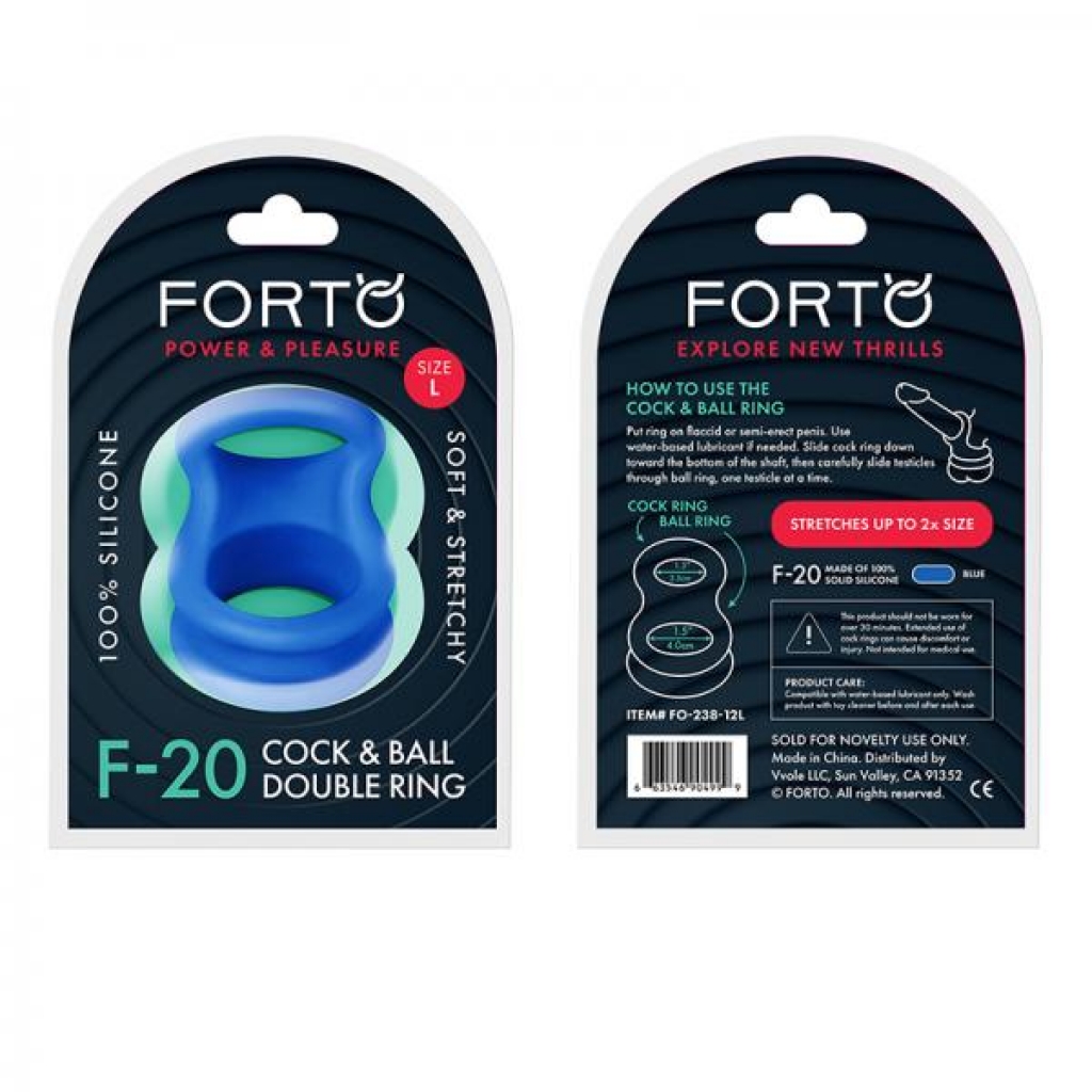 Forto F-20 Liquid Silicone Balls Stretcher - Adjustable Comfort