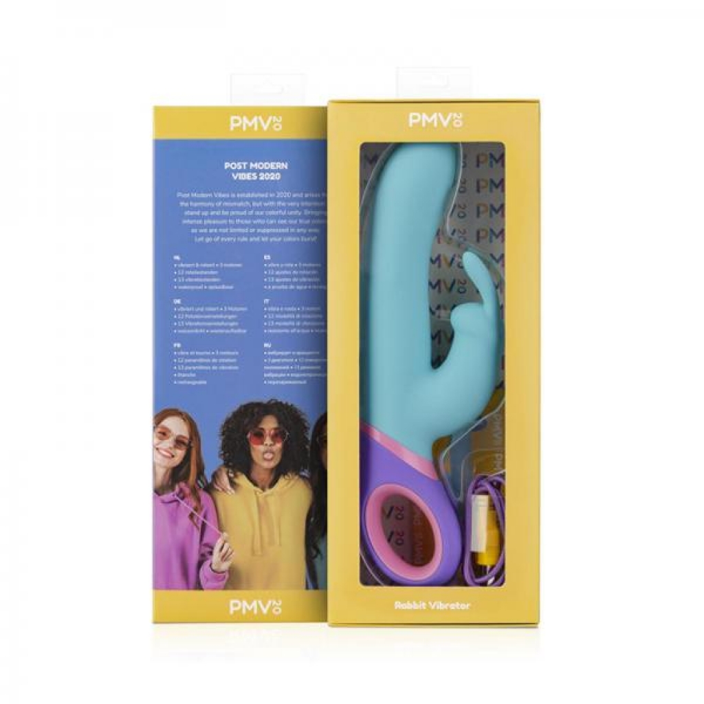 PMV20 Metarabbit Vibrator Silicone Teal - Edc Wholesale Bv