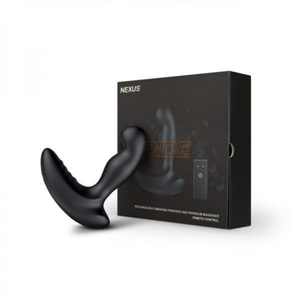 Nexus Ride Remote Control Prostate Dual Motor Vibrator Black - Nexus