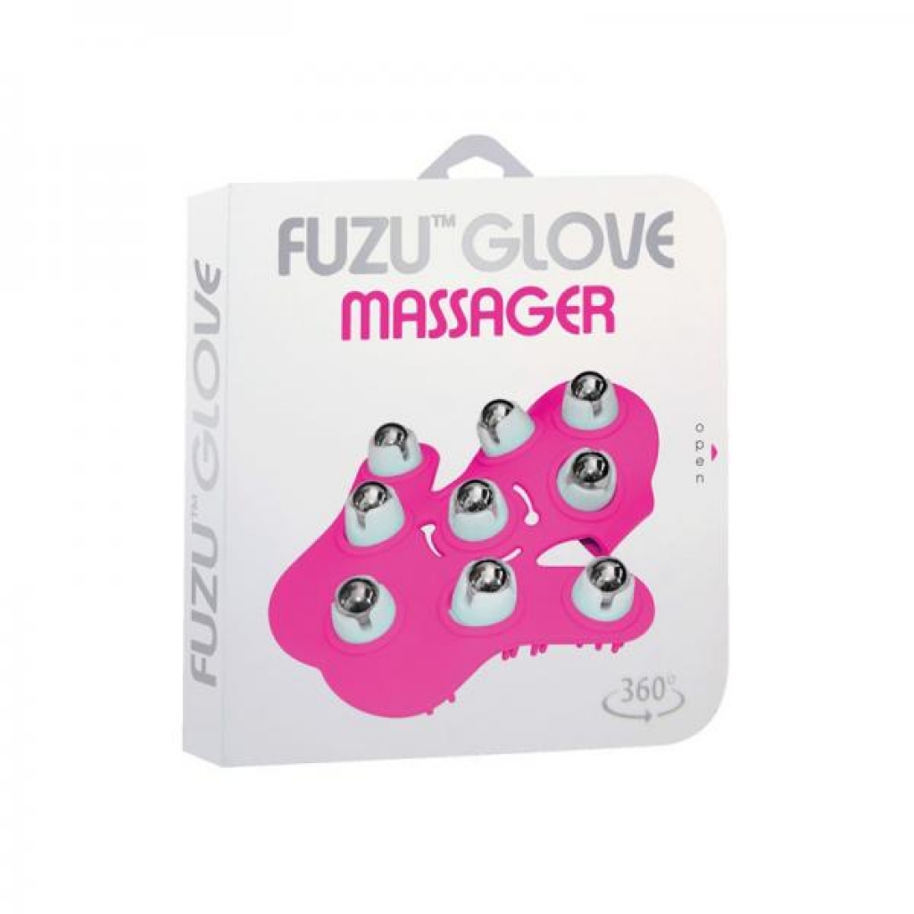 Fuzu 360 Massage Glove Neon Pink - Deeva