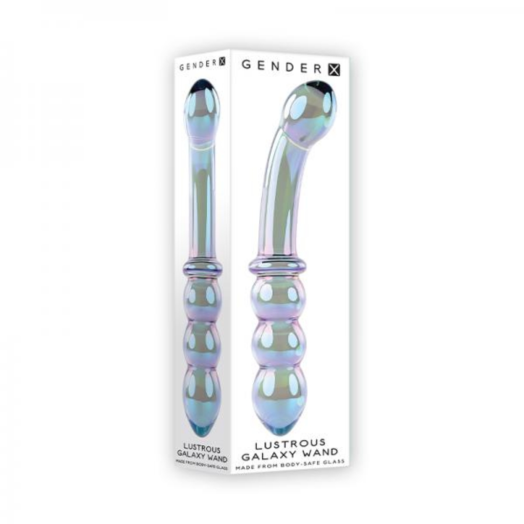 Gender X Lustrous Galaxy Wand - Glass