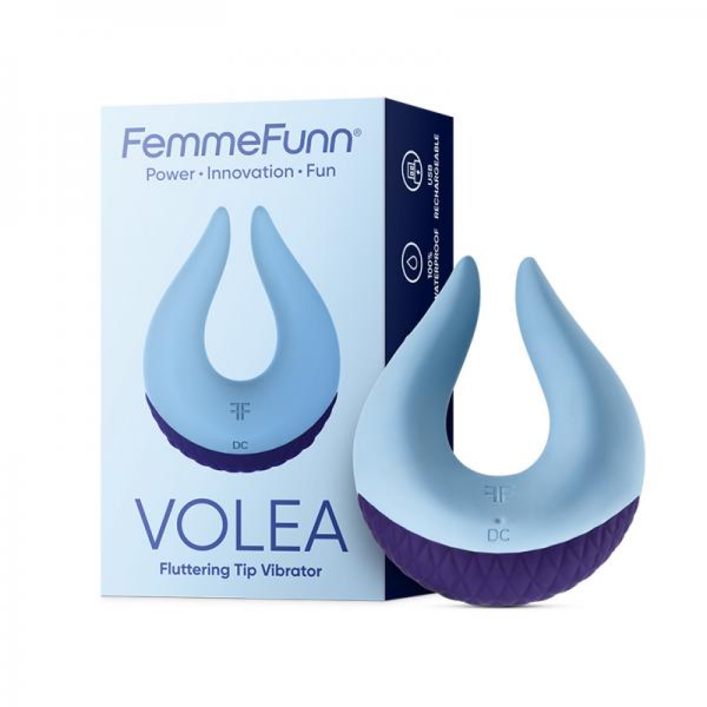 Femmefunn Volea Vibrator Blue - Vvole Llc