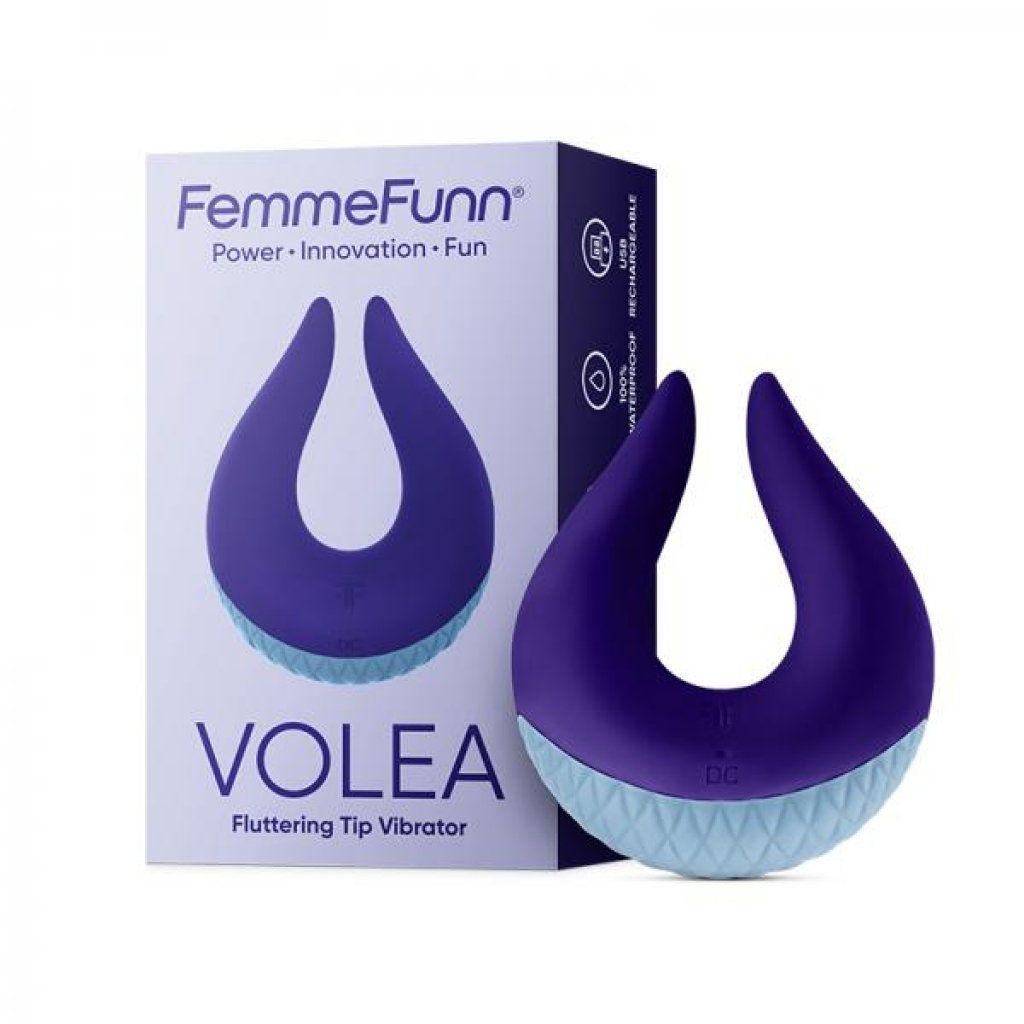 Femmefunn Volea Vibrator Purple - Vvole Llc