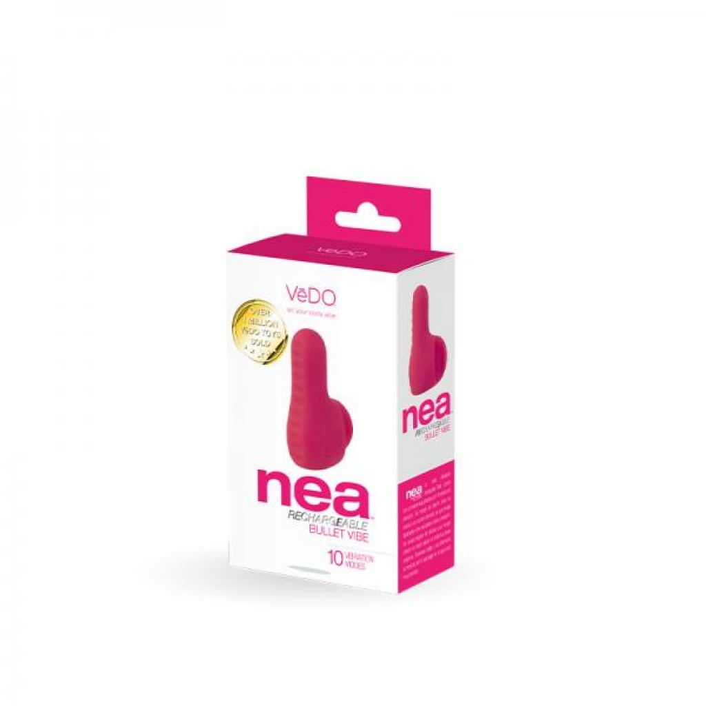 Vedo Nea Rechargeable Finger Vibe Foxy Pink - Savvy Co.