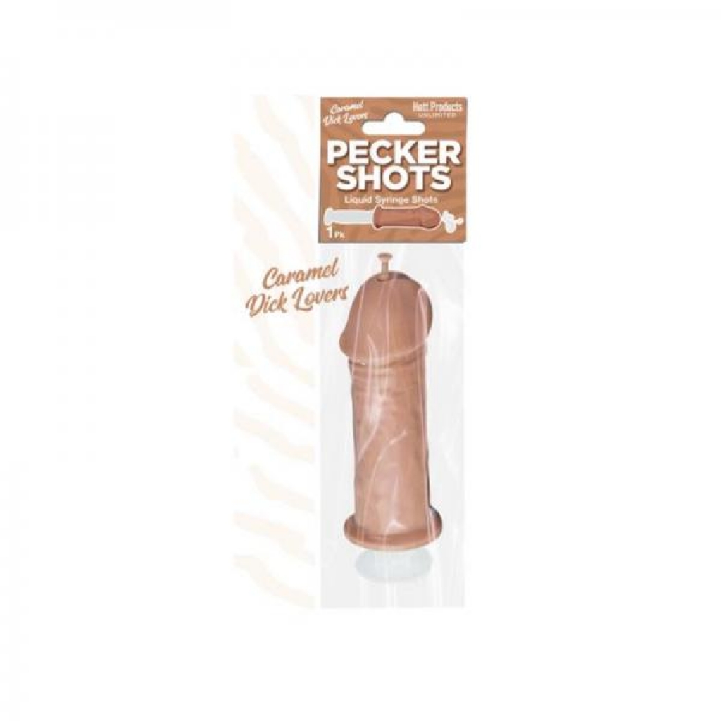 Pecker Shot Syringe Caramel - Hott Products