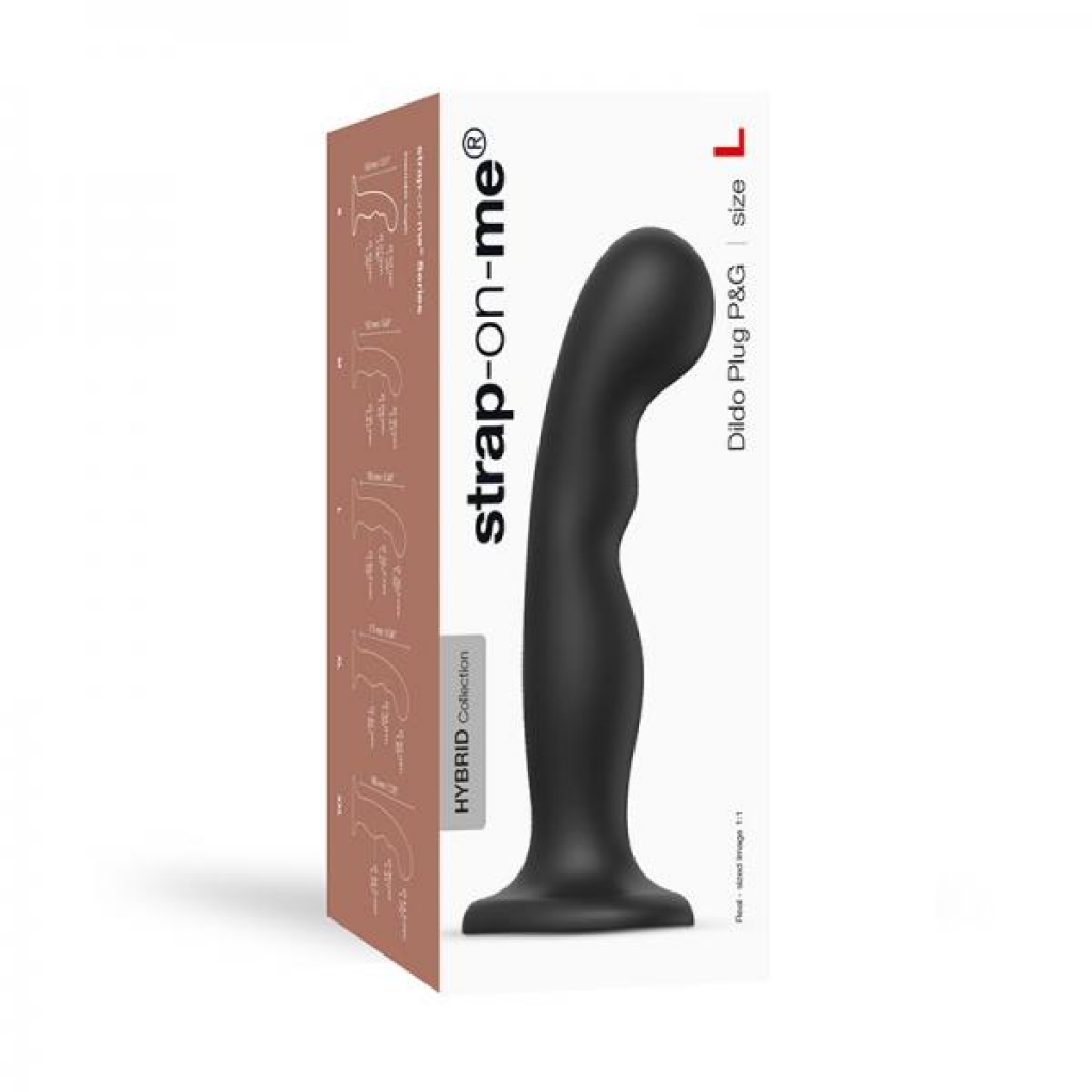 Strap-on-me Dildo Plug P&g L Black - Lovely Planet Usa