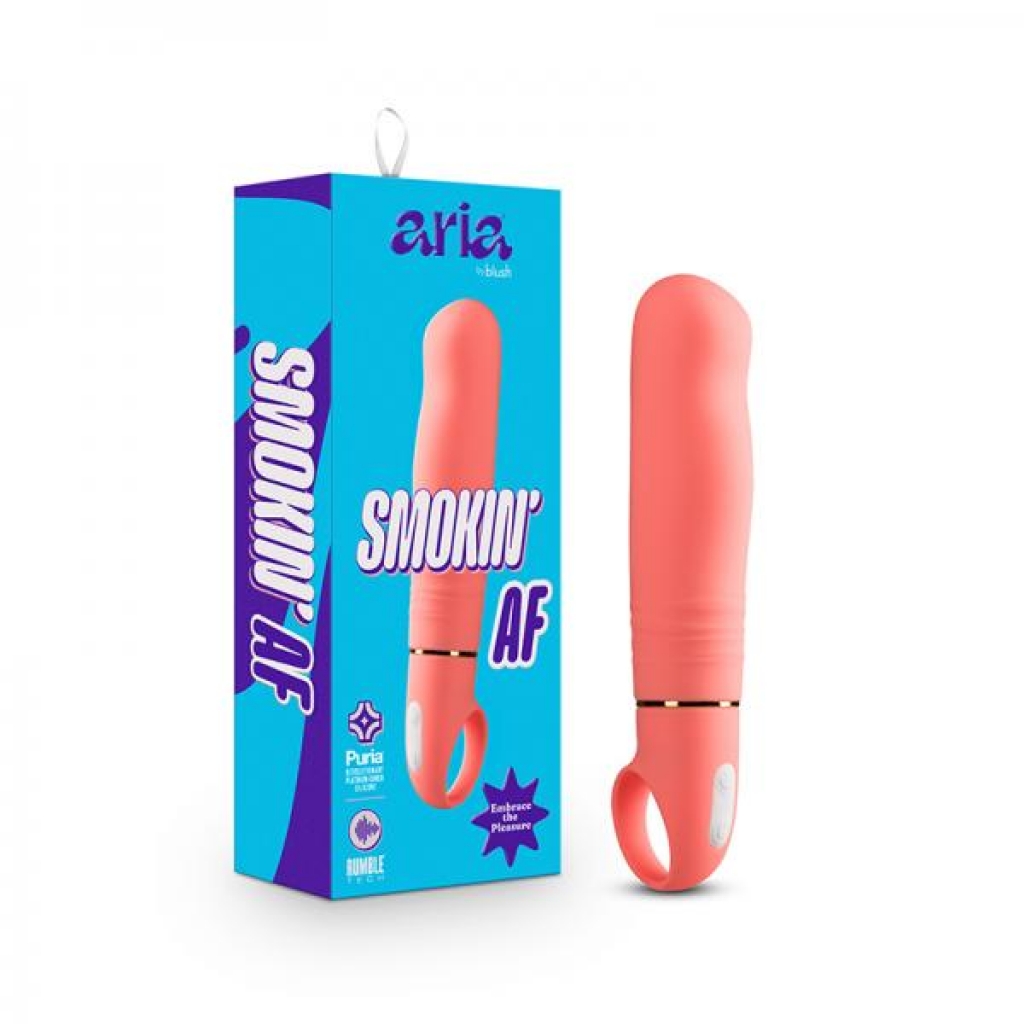 Aria Smokin' AF Vibrator Coral