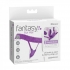 Fantasy For Her Ultimate G-spot Butterfly Strap-on With Remote Silicone Purple - Pipedream Products