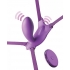 Fantasy For Her Ultimate G-spot Butterfly Strap-on With Remote Silicone Purple - Pipedream Products