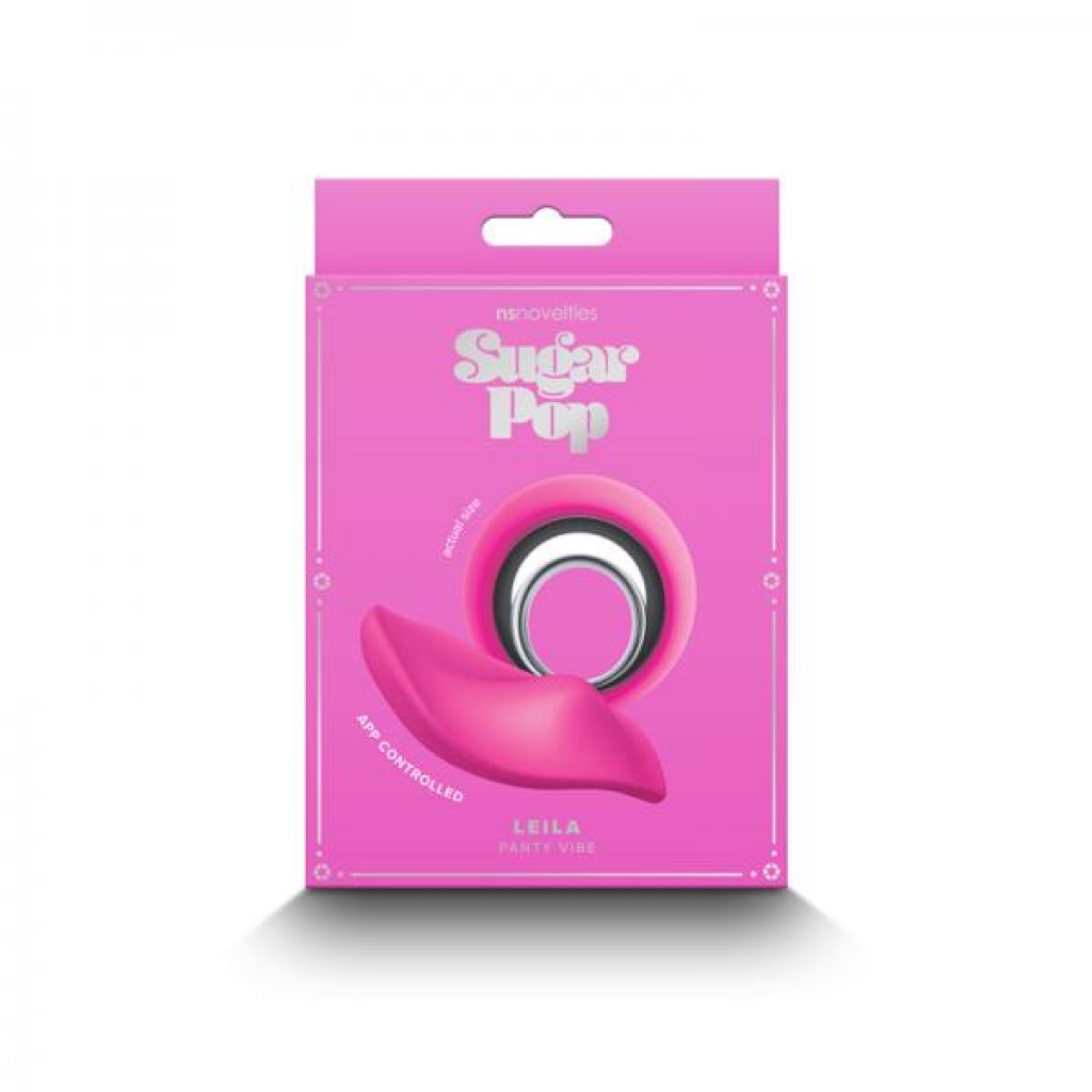 Sugar Pop Leila - Compact Panty Vibrator - Pink