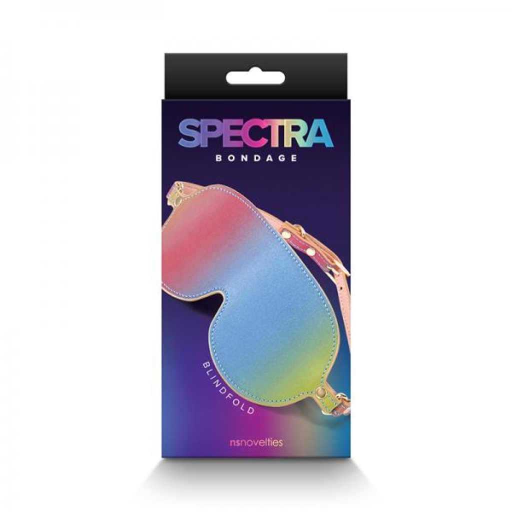 Spectra Bondage Blindfold Rainbow - Ns Novelties