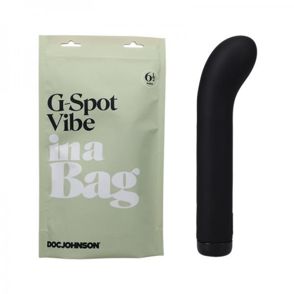 In A Bag G-spot Vibe Black - Doc Johnson