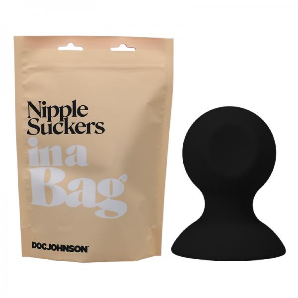 In A Bag Nipple Suckers Black - Doc Johnson