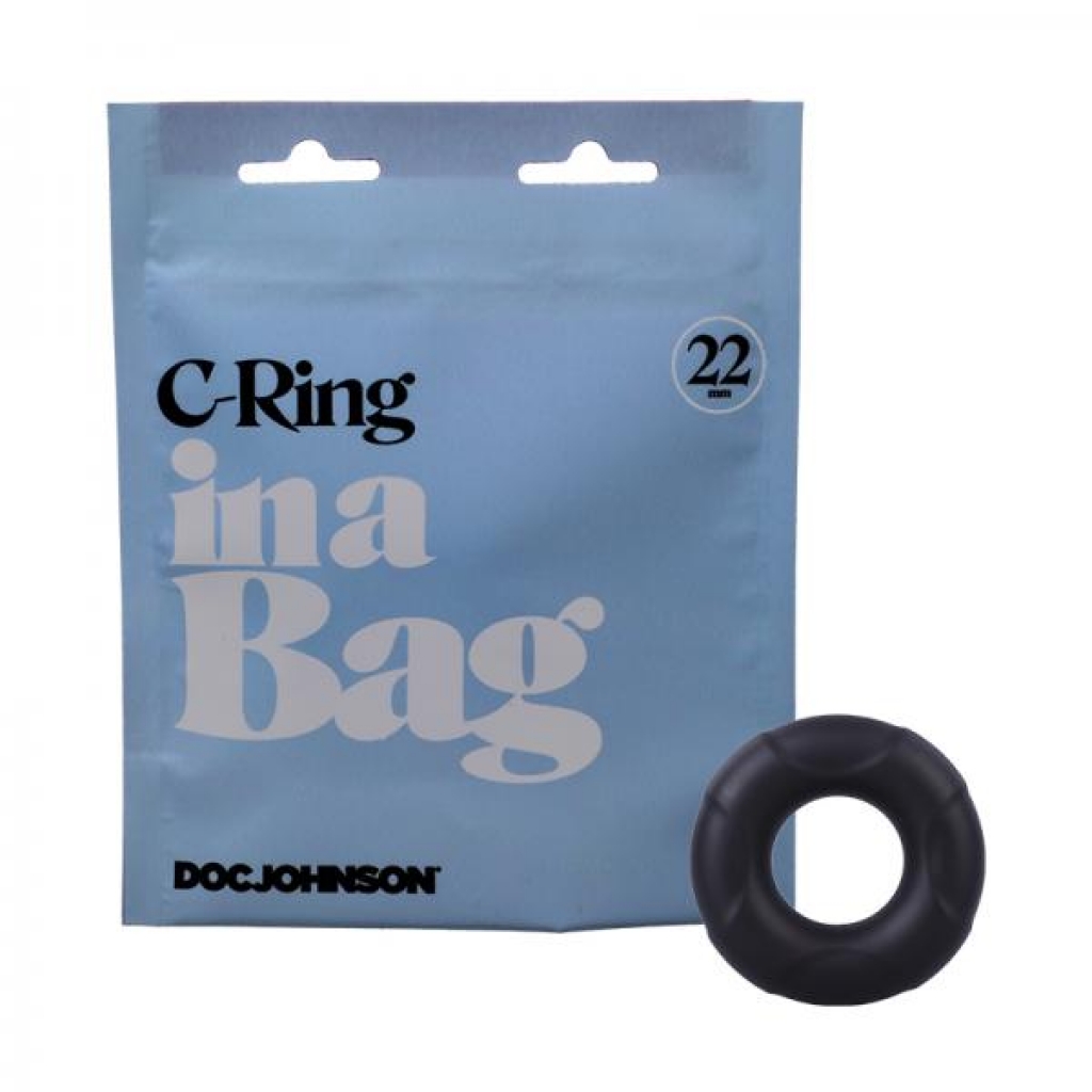 In A Bag C-ring Black - Doc Johnson