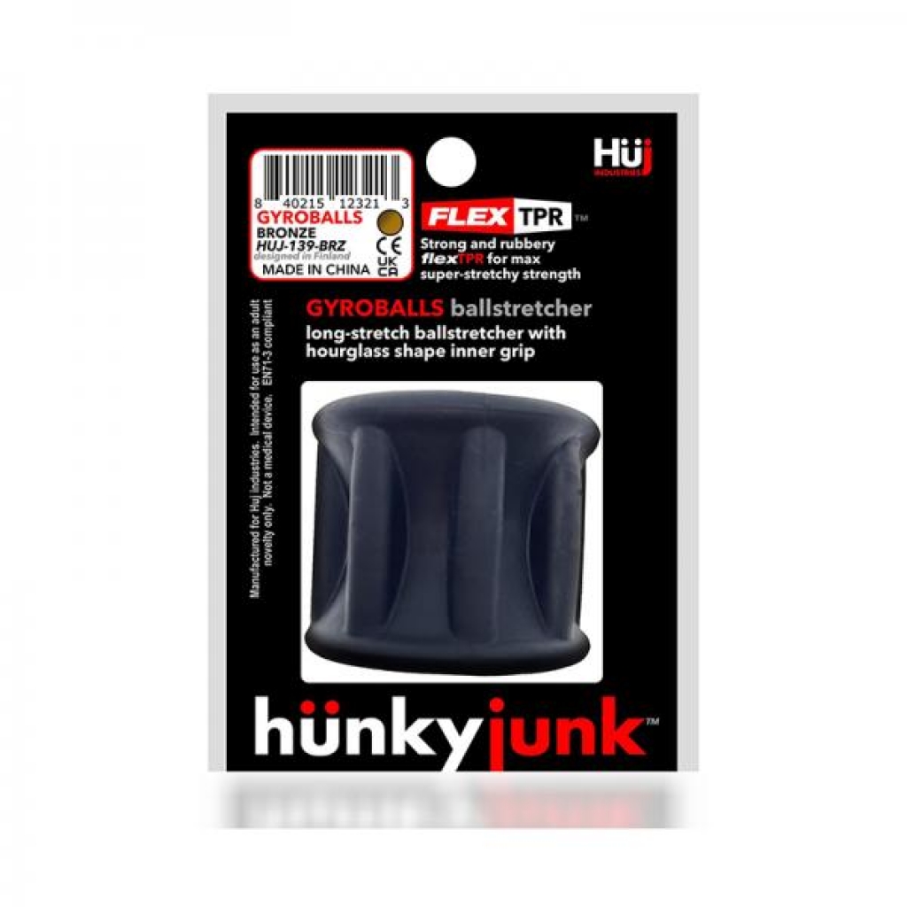 Hunkyjunk Gyroball Ballstretcher Tar Ice - Blue Ox Designs, Oxballs