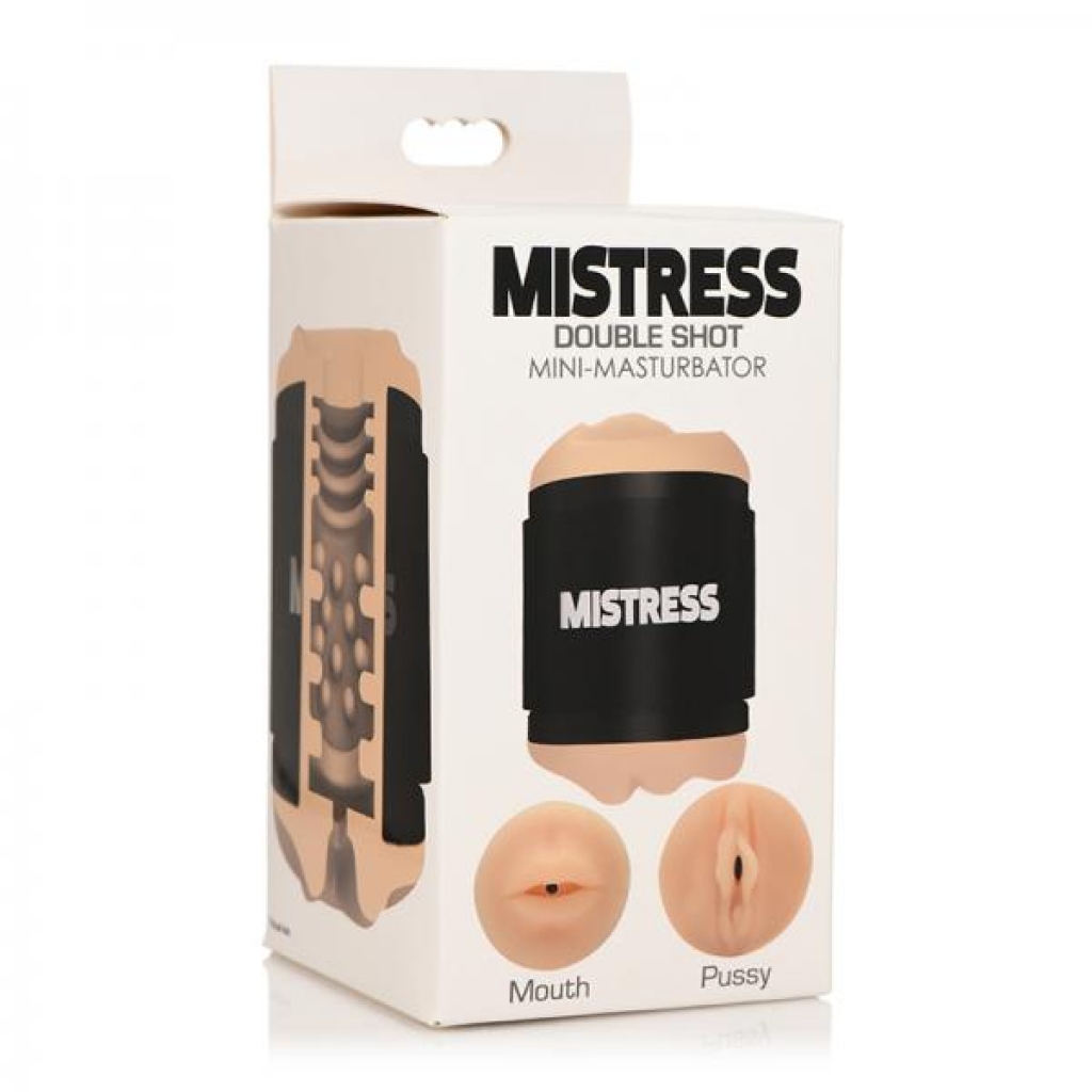 Mistress Mini Double Stroker - Mouth & Pussy