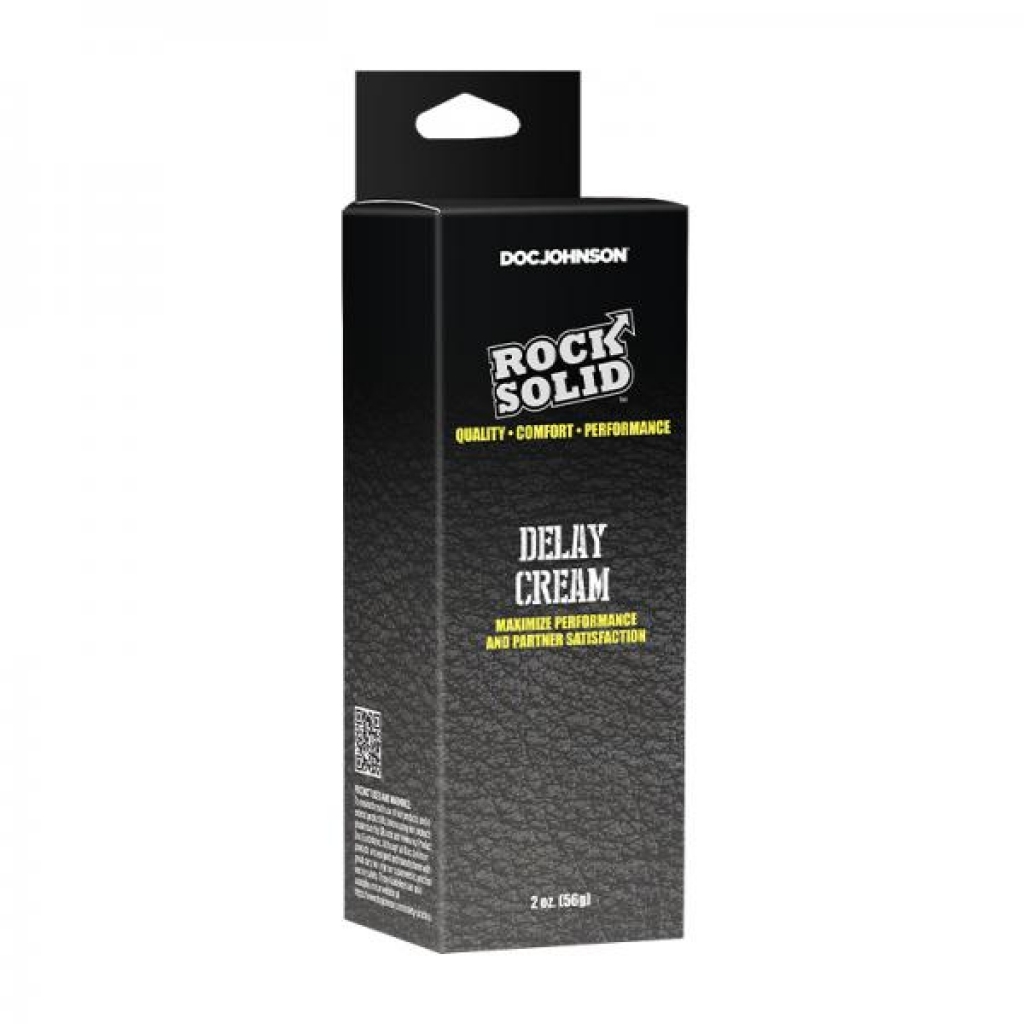 Rock Solid Delay Cream - 2oz