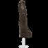 Black Thunder Realistic Cock 12 Inches Brown - Doc Johnson