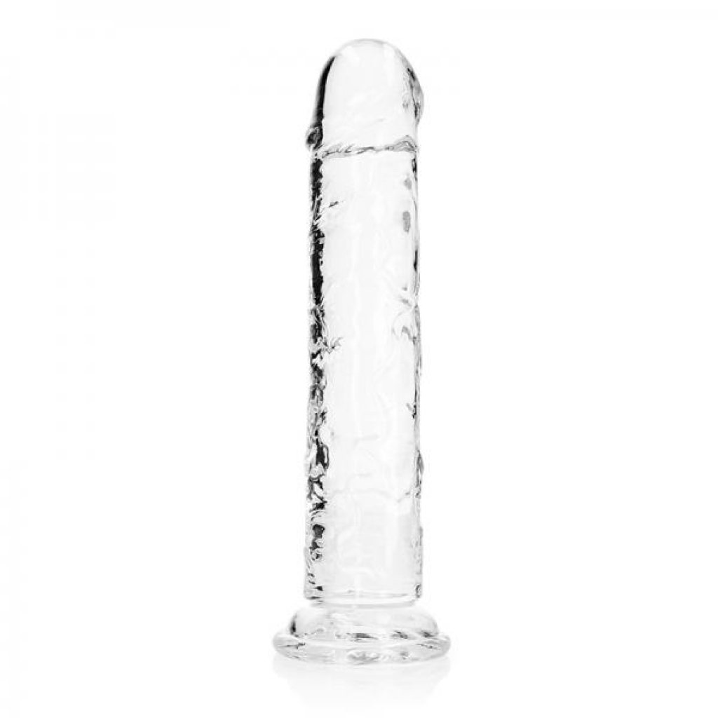 Realrock Crystal Clear Straight 11 In. Dildo Without Balls Clear - Shots America Llc