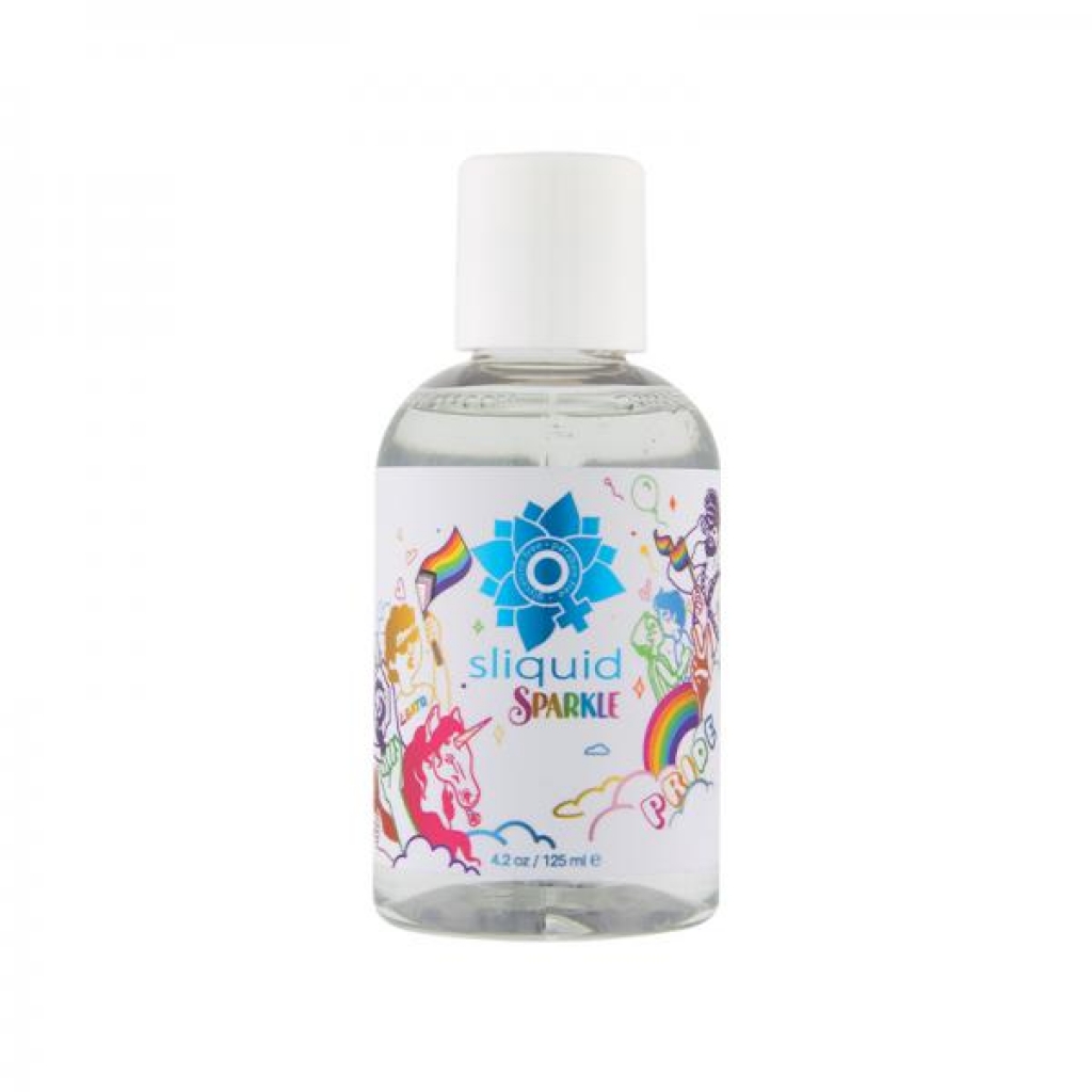 Sliquid Naturals Sparkle Pride Lube 4.2 Oz. - Sliquid Llc