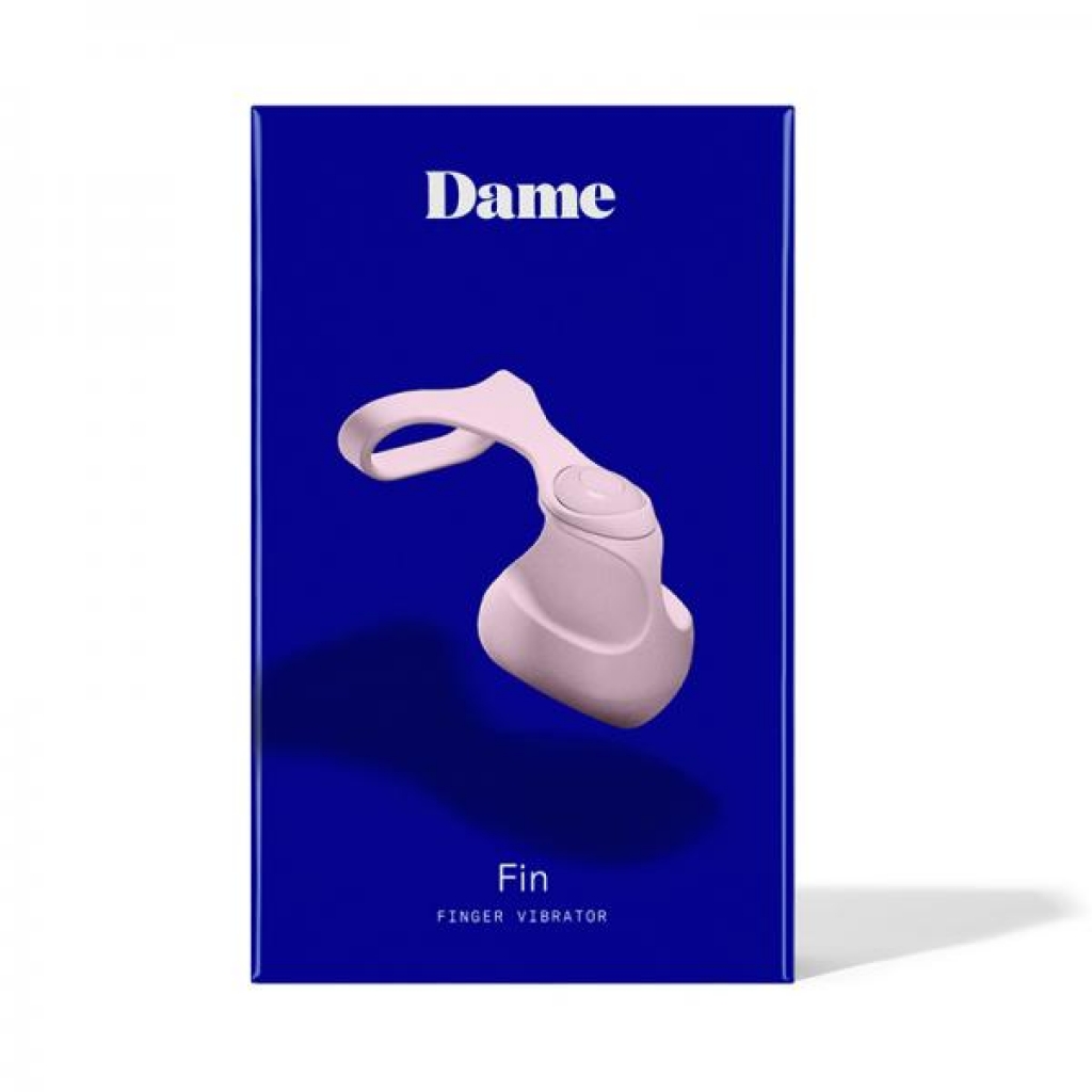 Dame Fin Finger Vibrator Quartz - Dame Products